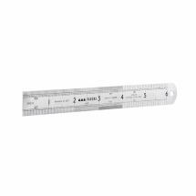 300mm/12inch METRIC / IMPERIAL STEEL RULE