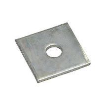 M10 - 40 x 5mm SQUARE PLATE WASHER - BZP