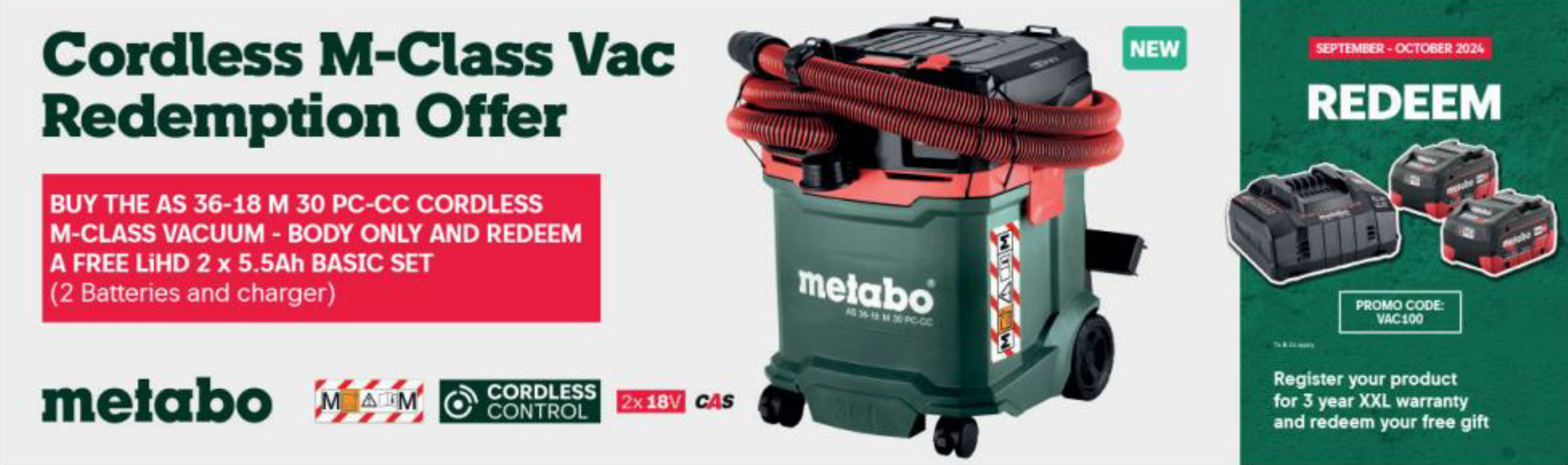 Metabo Redemption Offer